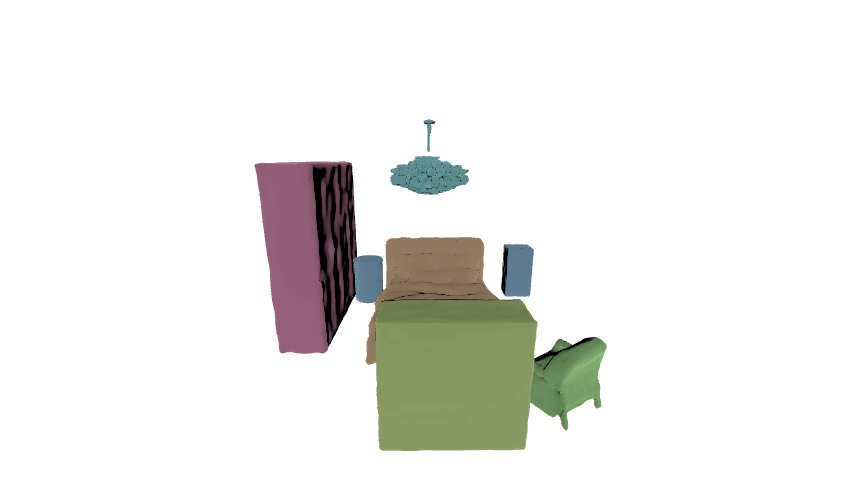 Planner3D: LLM-enhanced Graph Prior Meets 3D Indoor Scene Explicit Regularization